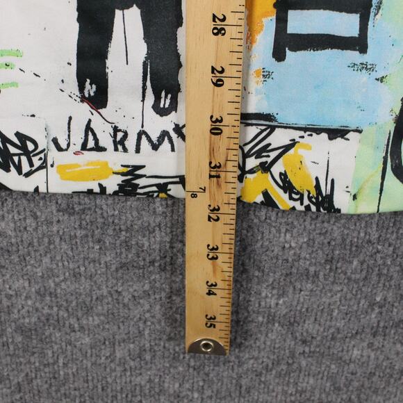 Alice Olivia x Basquiat Dress Small Clyde Shift Mini Graffiti Street Art Artsy - Picture 16 of 16